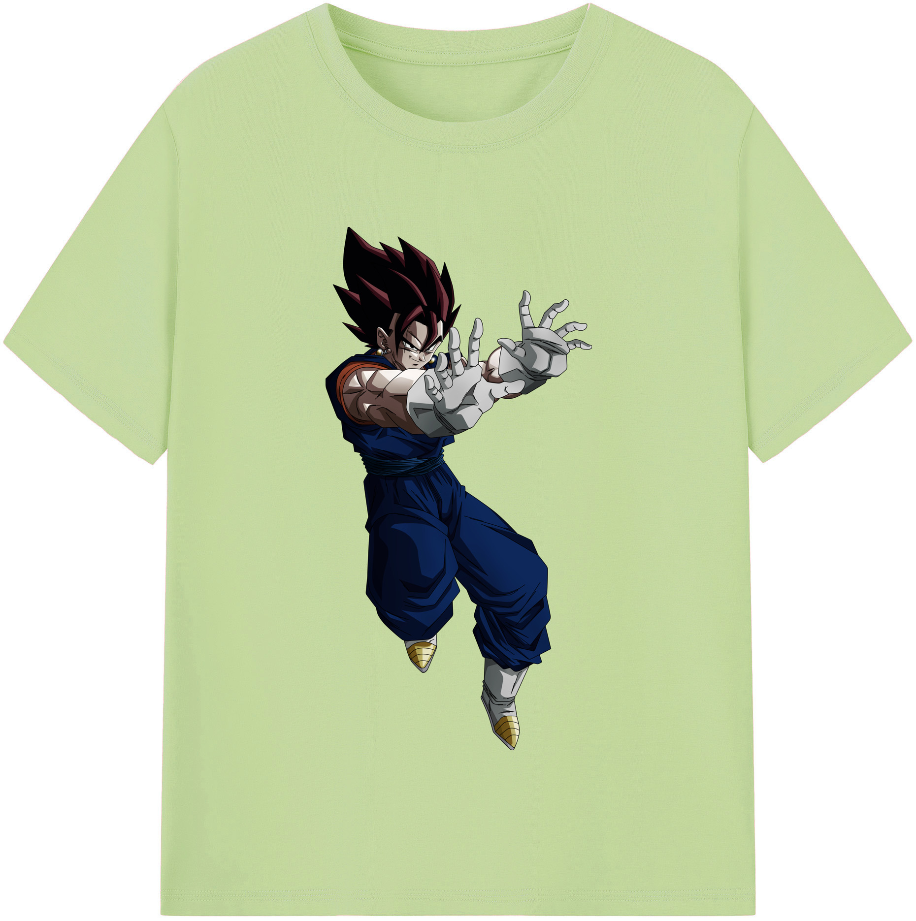 （画像用） ドラゴンボール ベジット DRAGON BALL Vegetto 綿100％半袖Tシャツ（フロントプリント）